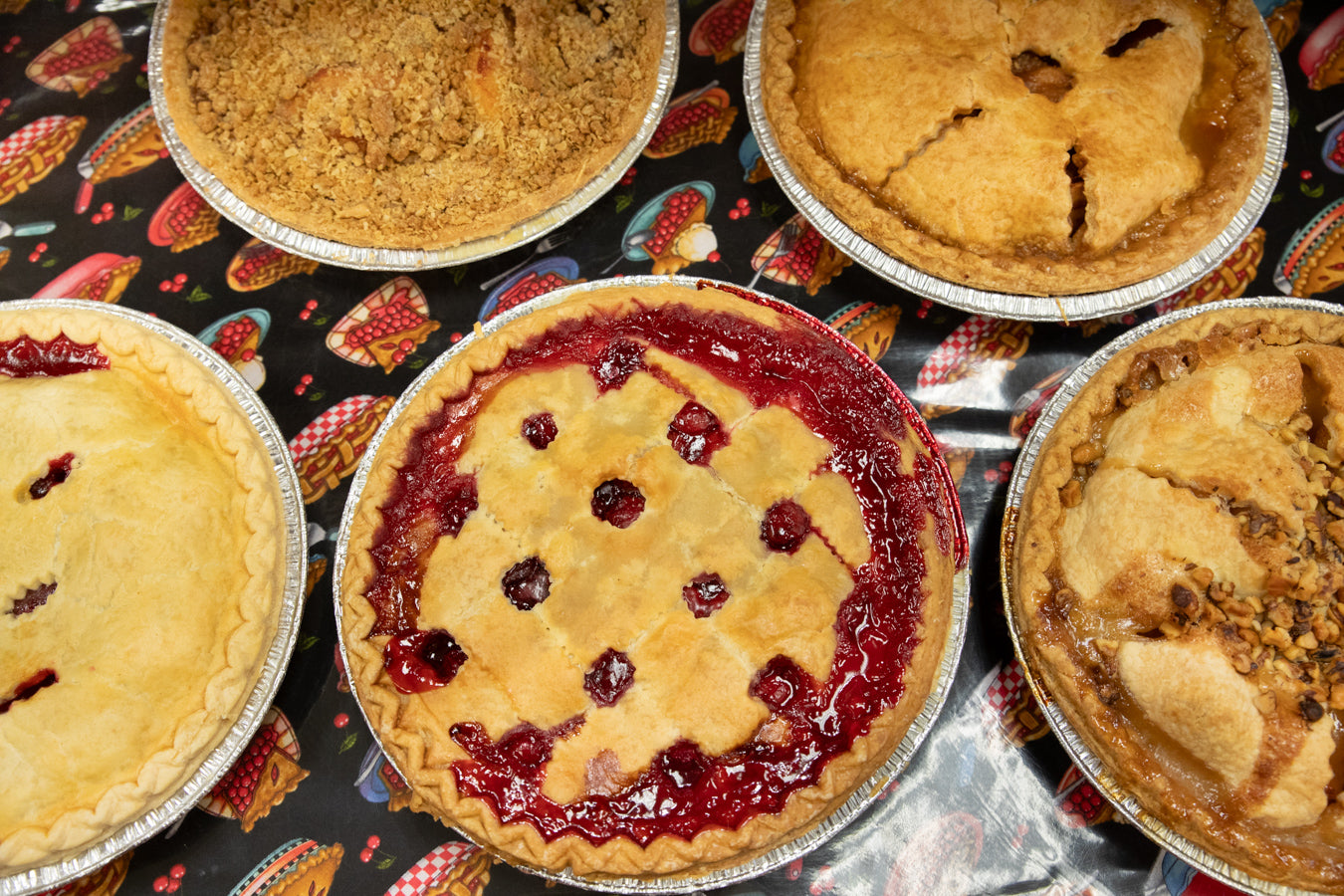 In-store Pick Up Only...Pies.  Please specify pick up date in the "Gift Note or Special Instructions" box, once you clicked "Add to Cart".