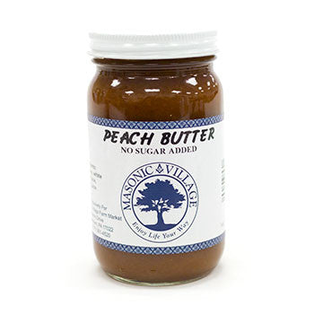 Masonic Village Peach Butter - No Sugar Added