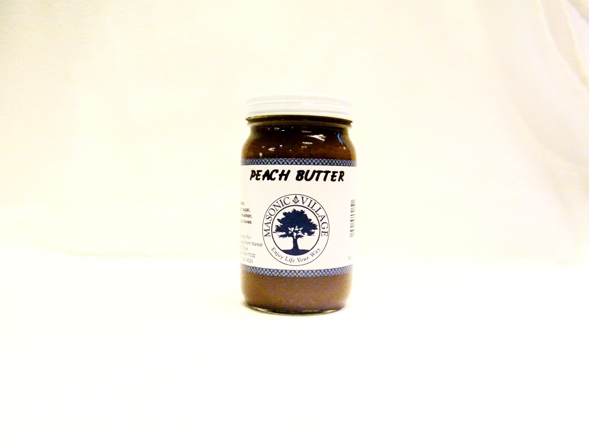 Masonic Village Peach Butter